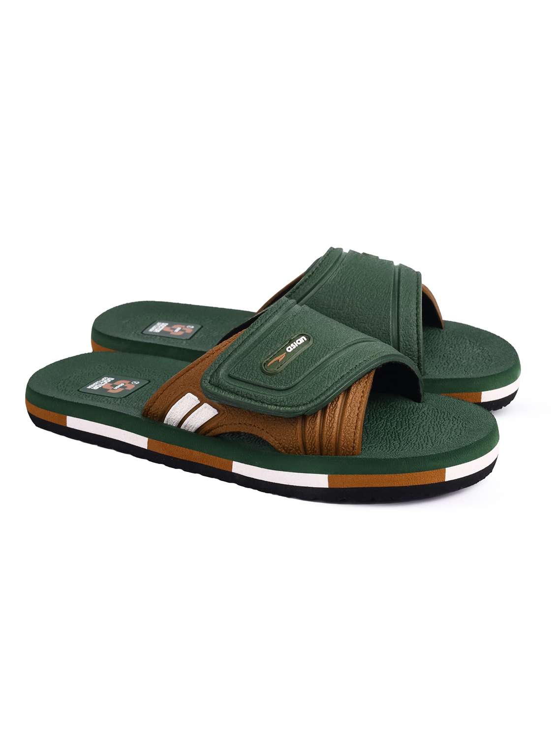 Women Colourblocked Slip On Slider - 22664405 -  Standard Image - 1
