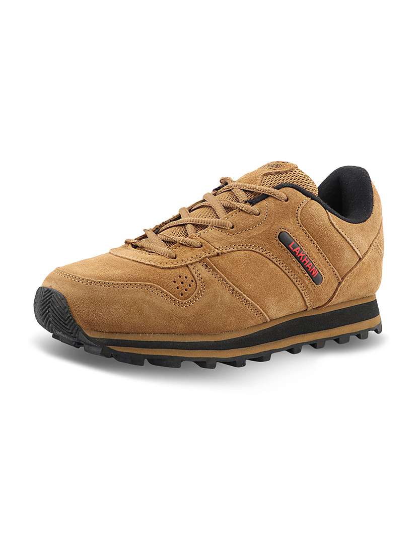 Men Solid Lace Up Sport Shoe - 22665458 -  Standard Image - 1