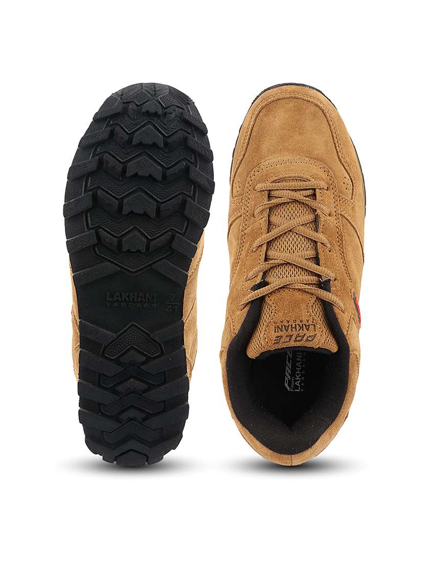 Men Solid Lace Up Sport Shoe - 22665458 -  Standard Image - 4