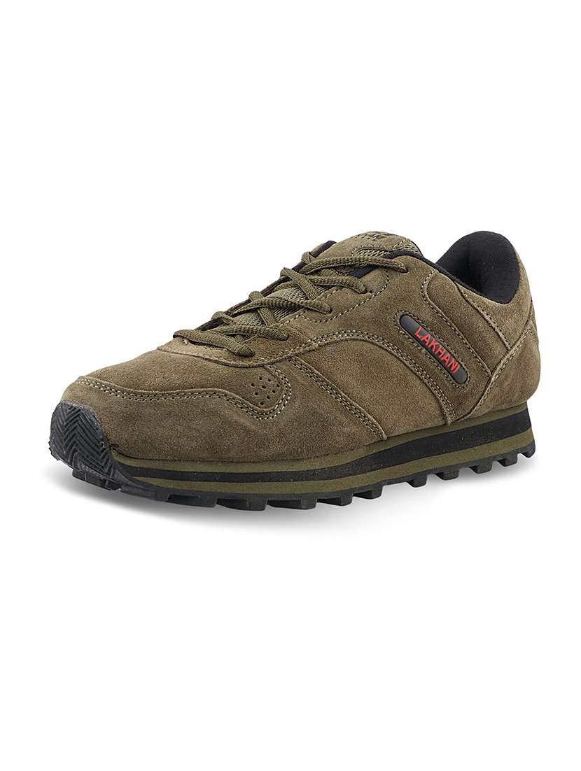 Men Solid Lace Up Sport Shoe - 22665459 -  Standard Image - 1