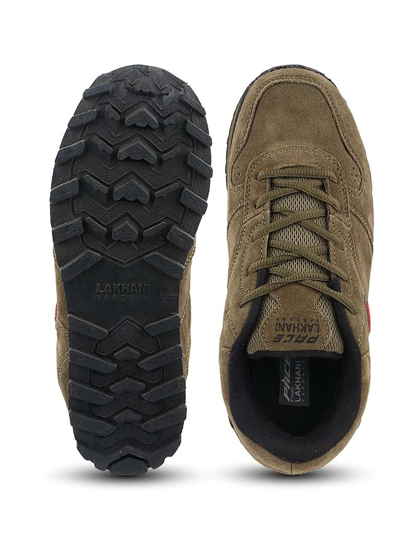 Men Solid Lace Up Sport Shoe - 22665459 -  Standard Image - 4