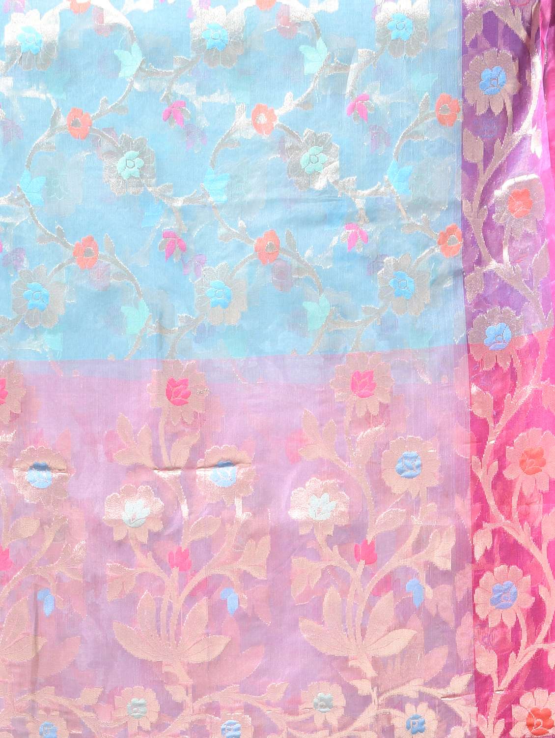 women self design handloom saree with blouse - 22686304 -  Standard Image - 4