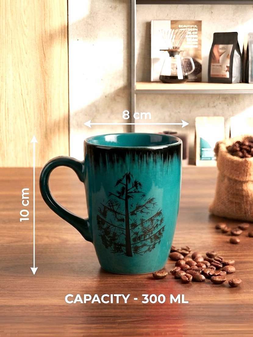 green ceramic nature & landscapes mug set of 2 - 22686592 -  Standard Image - 1