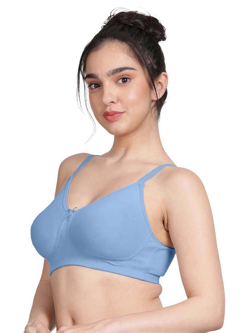Women Solid Full Coverage T-shirt Bra - 22686913 -  Standard Image - 1