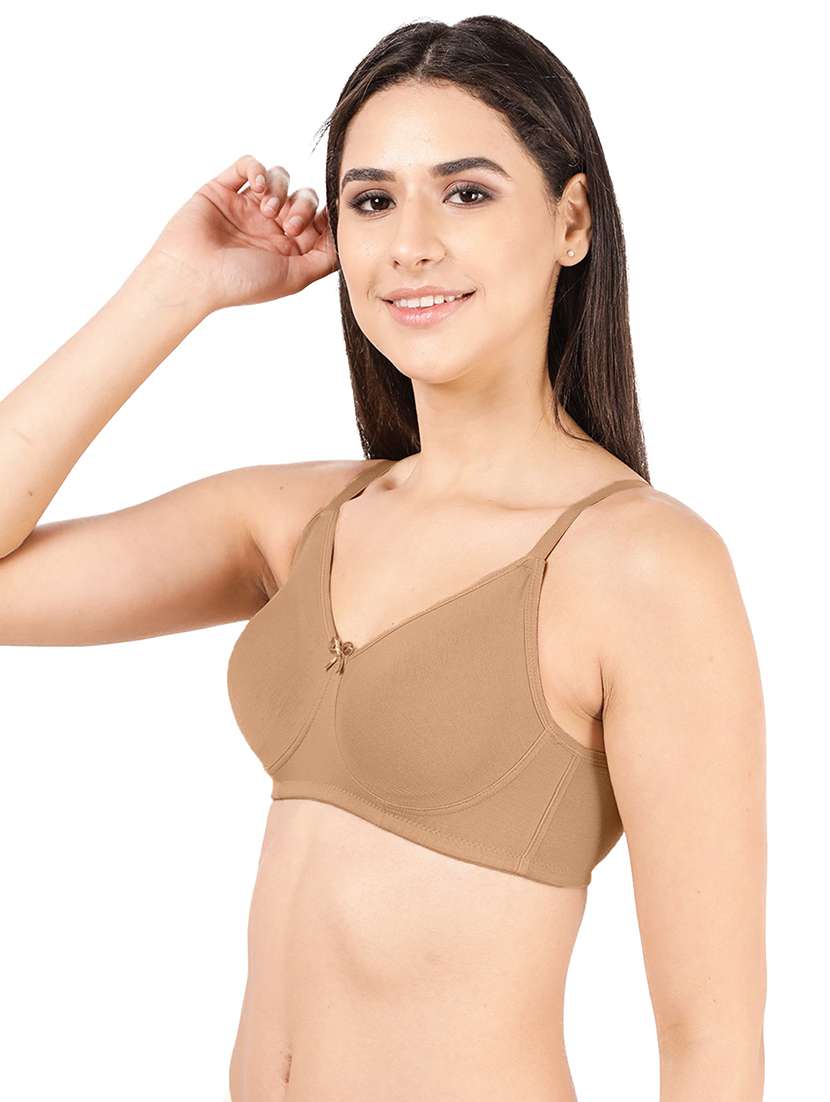 Women Solid Full Coverage T-shirt Bra - 22686915 -  Standard Image - 1