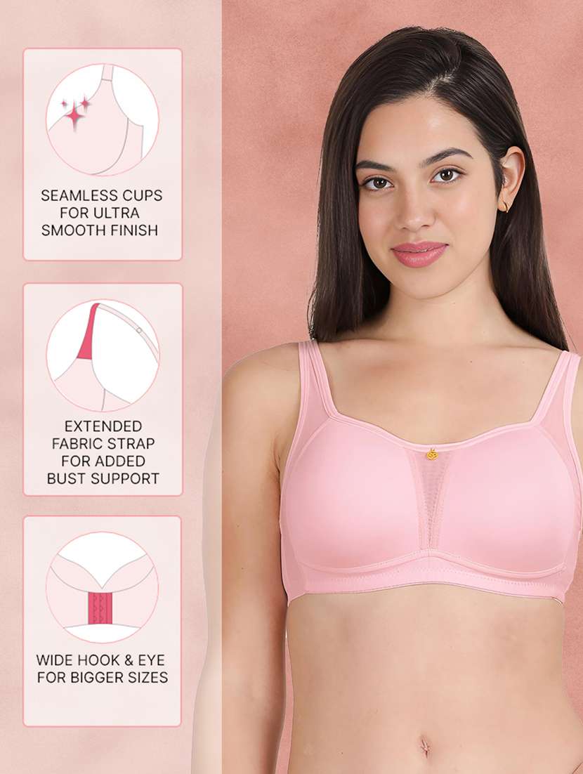 Women Solid Full Coverage Regular Bra - 22686960 -  Standard Image - 4