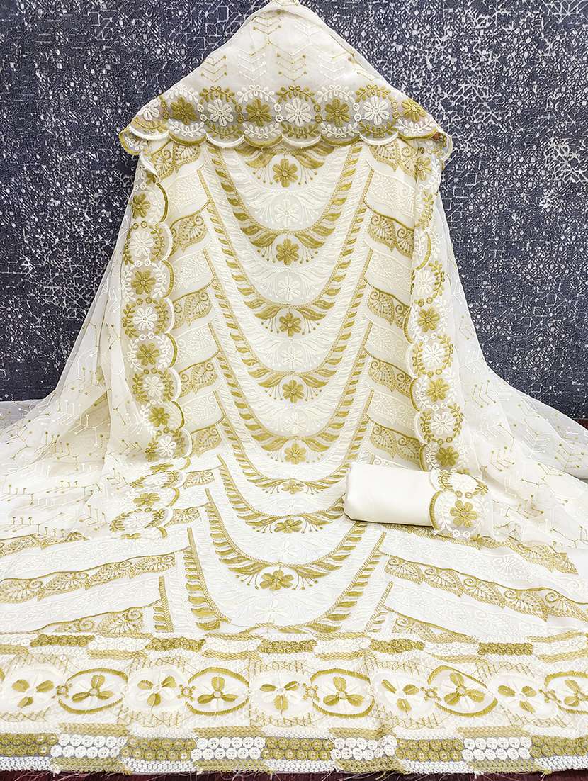 Women Embroidered Unstitched Suit Set - 22686985 -  Standard Image - 1