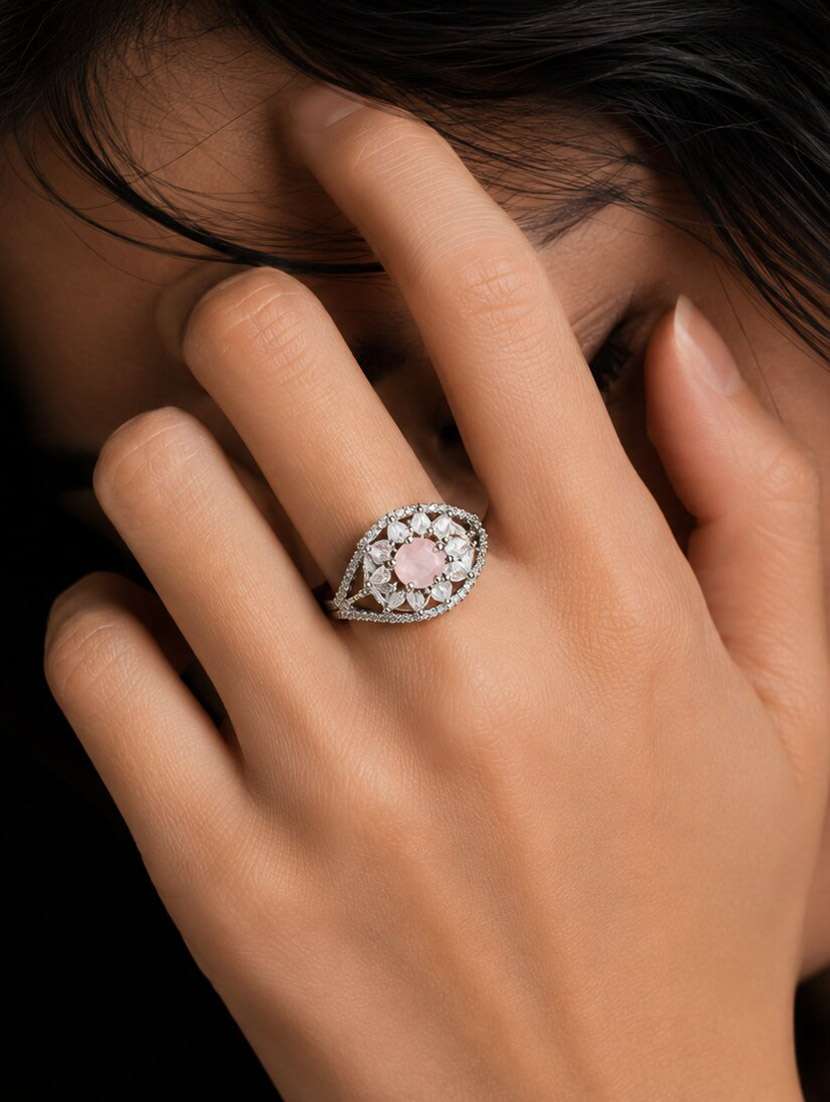 women royal empress rhodium ring - 22687563 -  Standard Image - 1