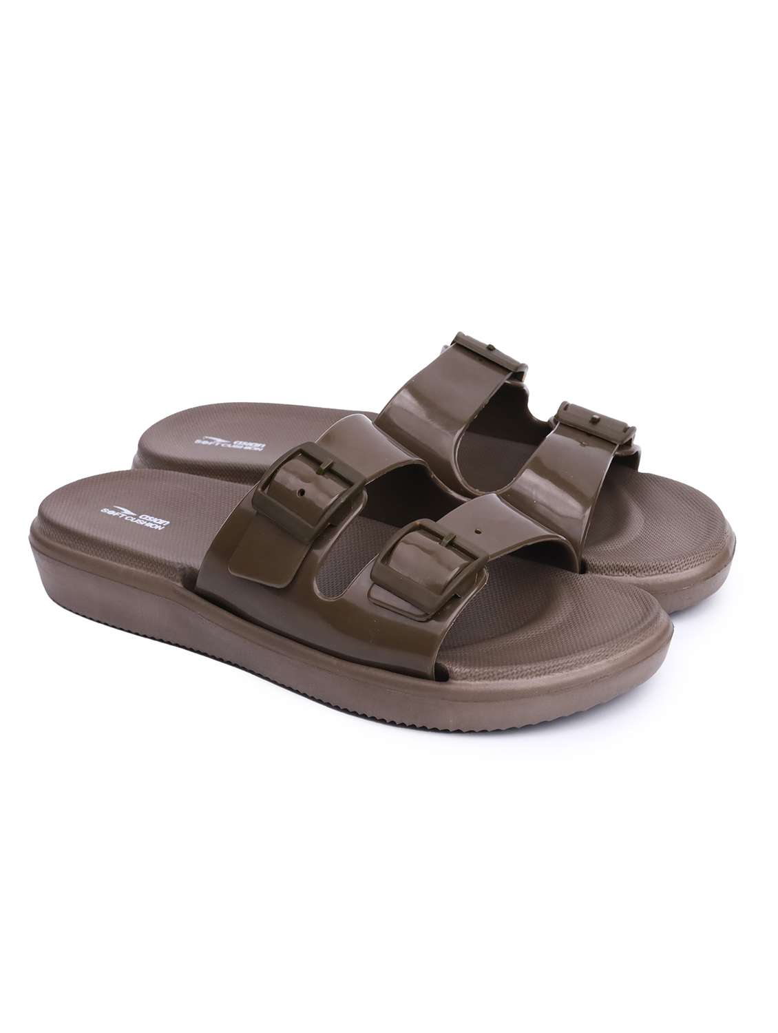 Women Solid Slip On Slider - 22687718 -  Standard Image - 1