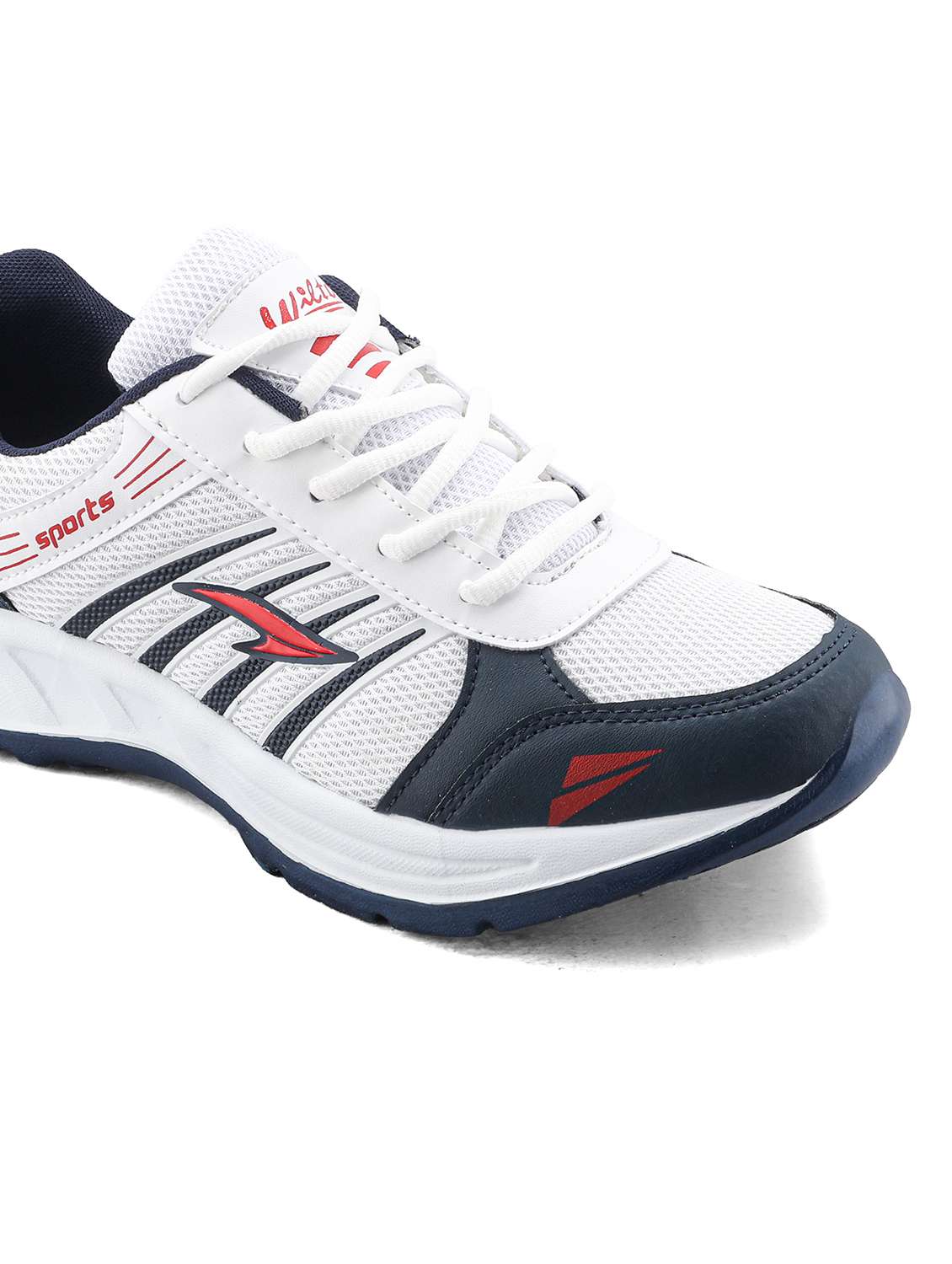 Men Textured Lace Up Sports Shoes - 22687728 -  Standard Image - 4