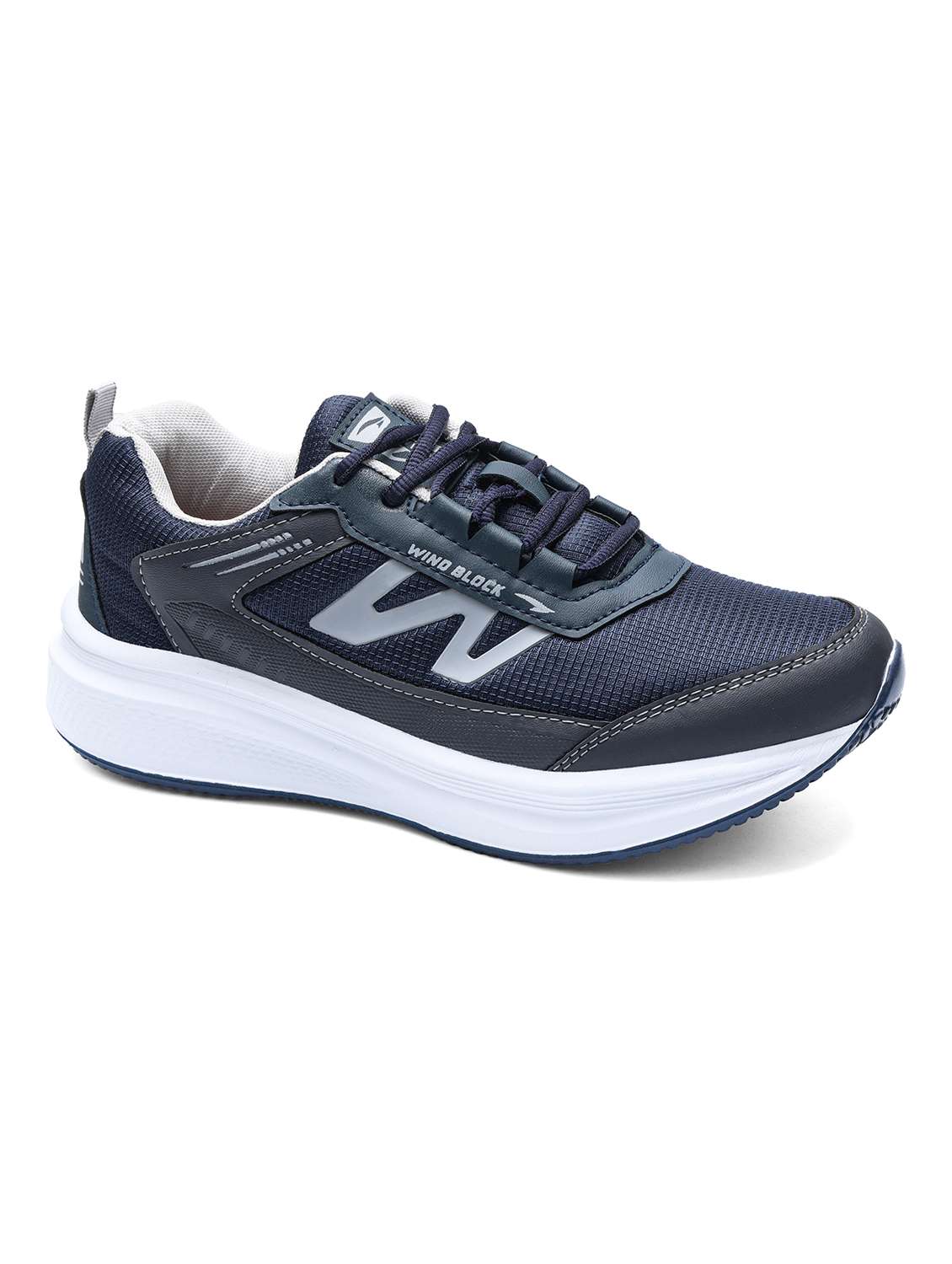 Men Textured Lace Up Sports Shoes - 22687731 -  Standard Image - 1