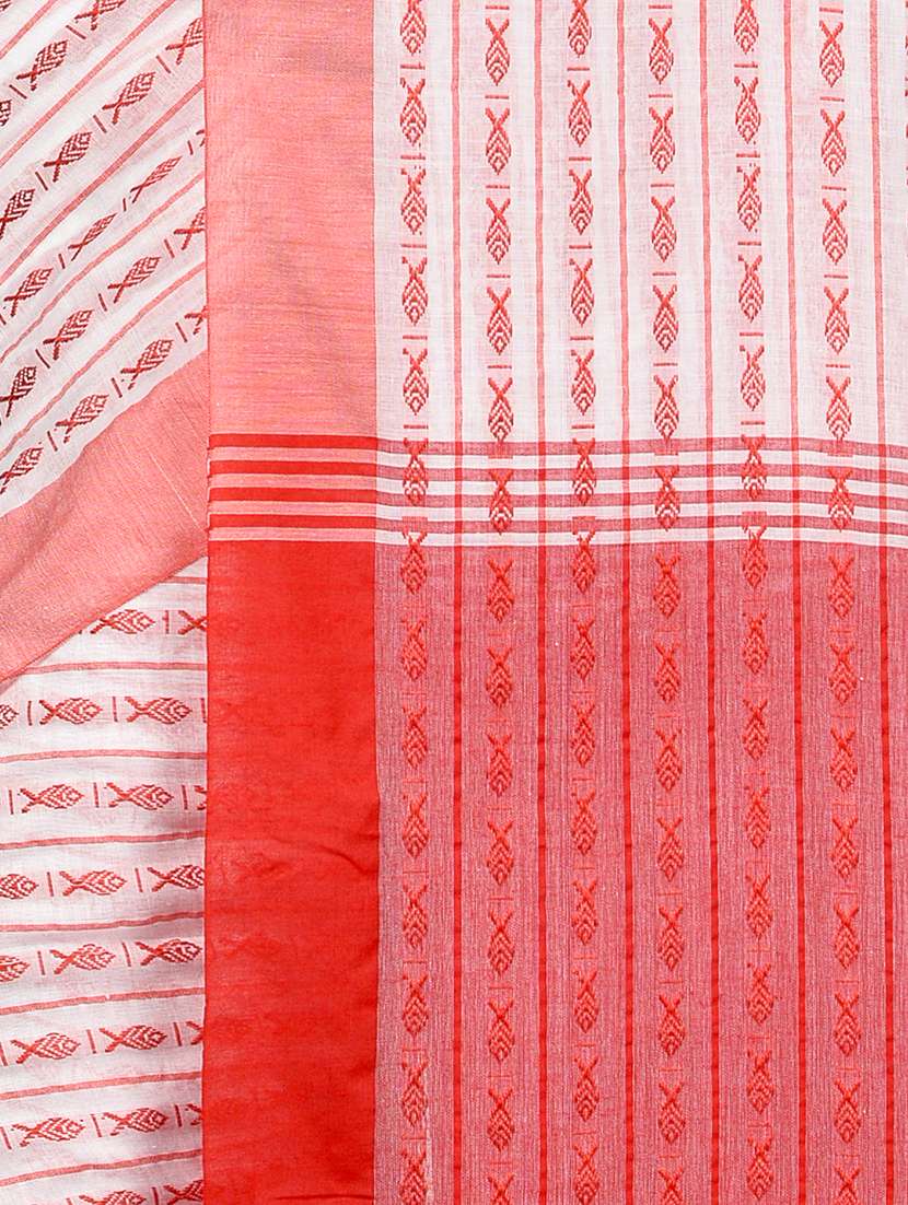 Women Self Design Handloom Saree With Blouse - 22688044 -  Standard Image - 1