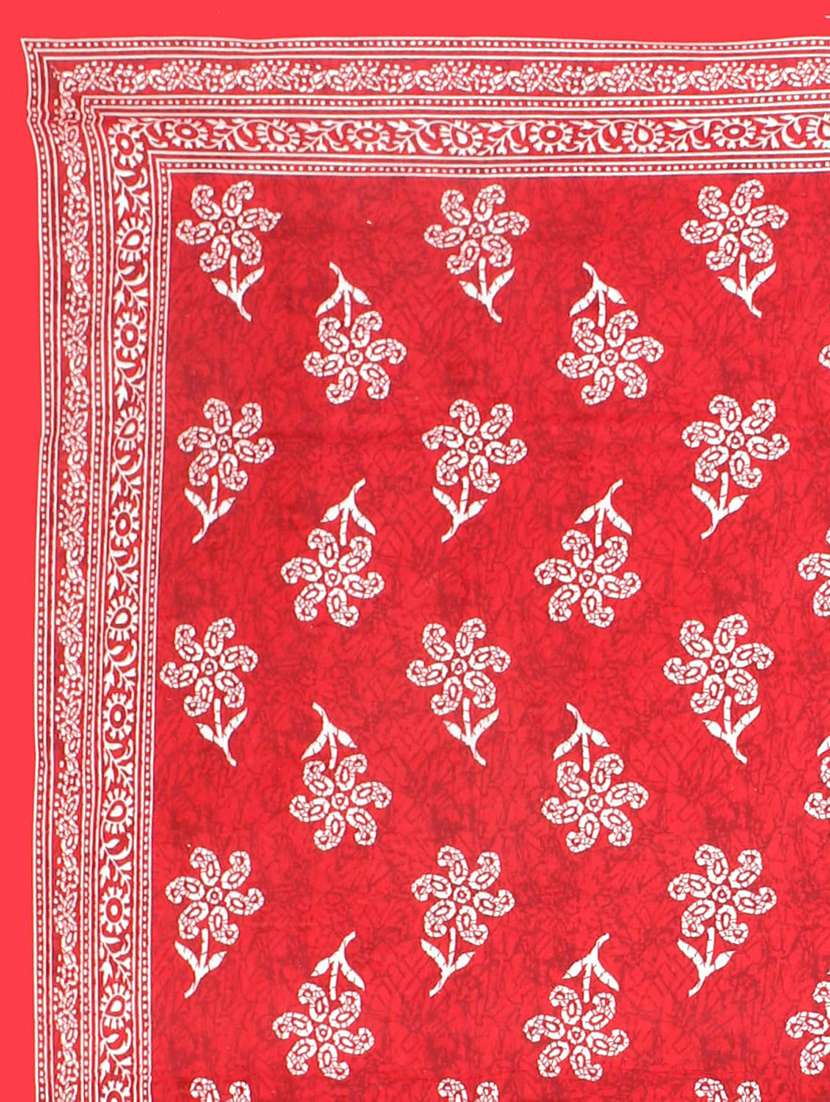 Timeless Trends Jaipuri 100 % Cotton Double Bedsheet With 2 Pillow Cover Cpr01 - 22688868 -  Standard Image - 4