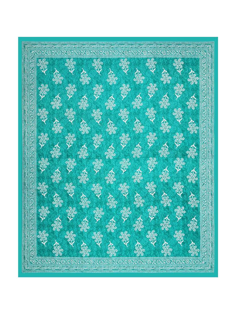 Timeless Trends Jaipuri 100 % Cotton Double Bedsheet With 2 Pillow Cover Cps01 - 22688877 -  Standard Image - 1