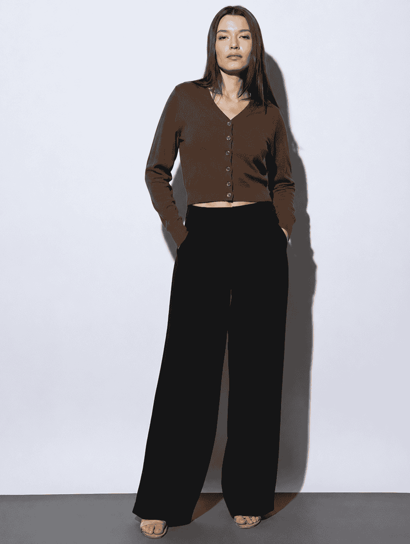 Women Solid Long Sleeve Cardigan - 22688896 -  Standard Image - 4