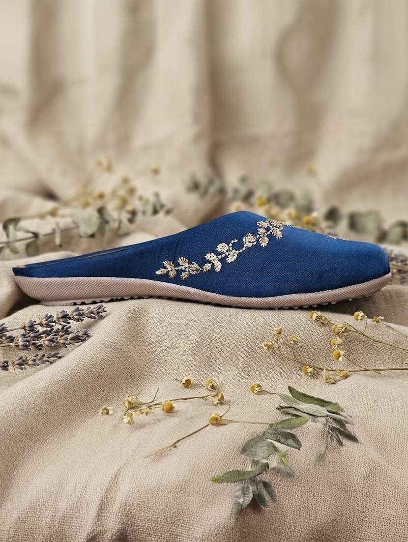 Women Embroidered Slip On Mules - 22692953 -  Standard Image - 1