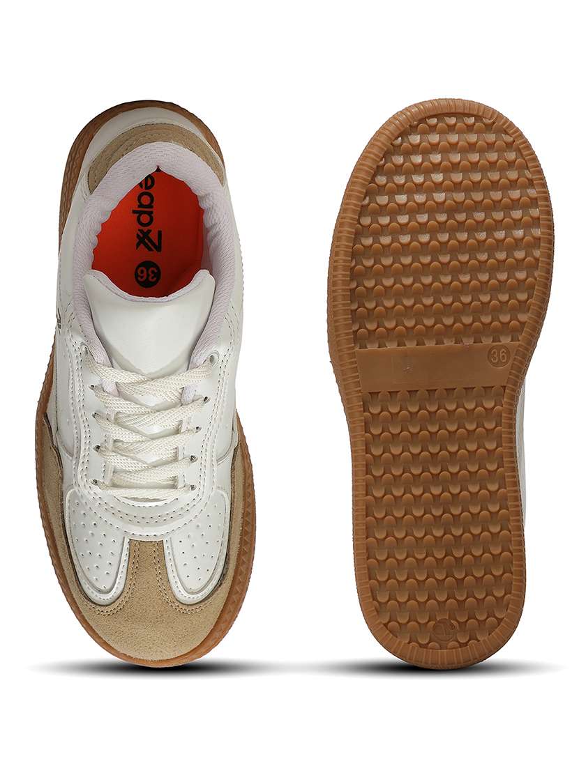 Women Colourblocked Lace Up Sneaker - 22694790 -  Standard Image - 4