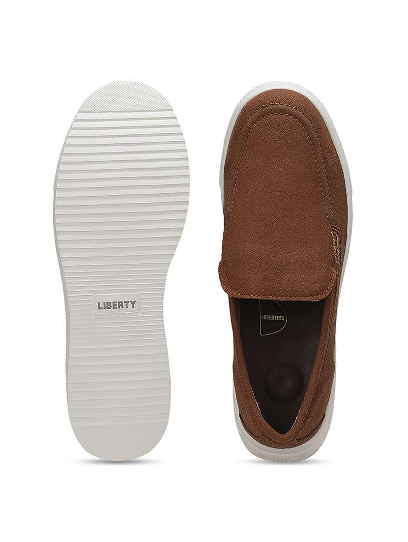 Men Brown Slip On Loafer - 22694829 -  Standard Image - 4
