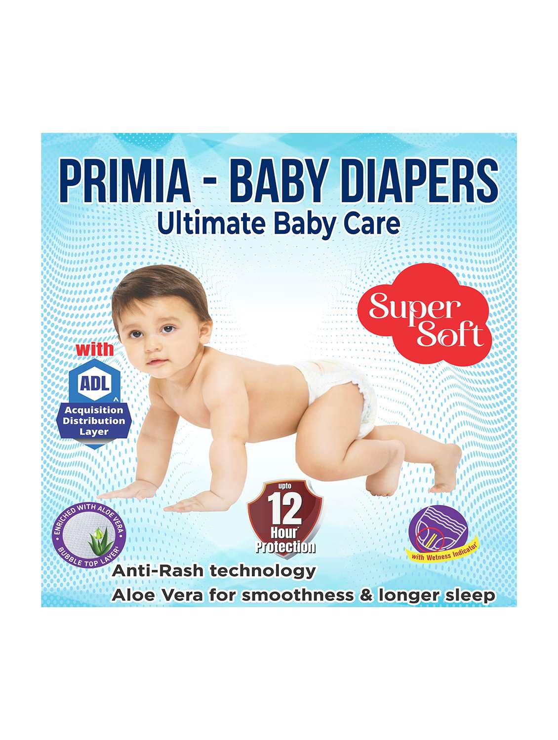 Primia Kids Cotton Diaper - 22695202 -  Standard Image - 1