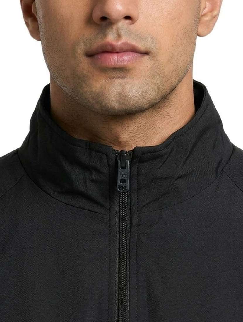 Men Solid Long Sleeves Bomber Jacket - 22696431 -  Standard Image - 1