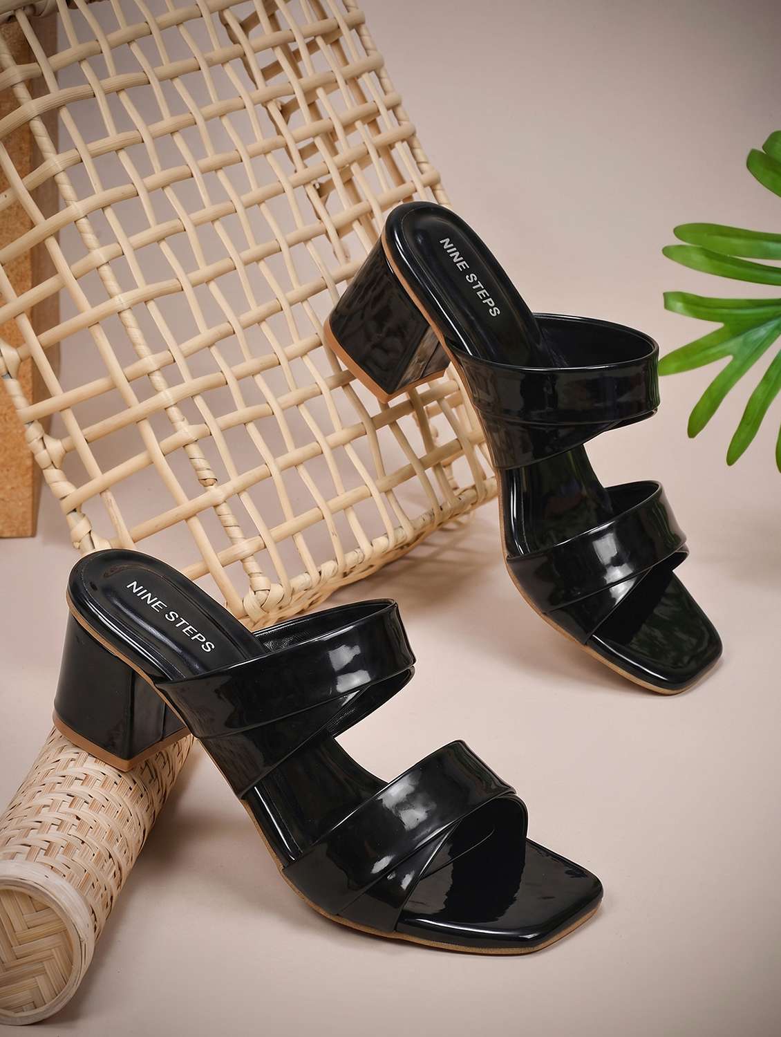 women solid slip on sandal