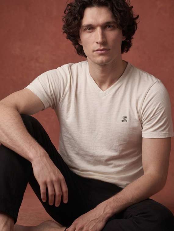 men logo print short sleeve regular fit t-shirt