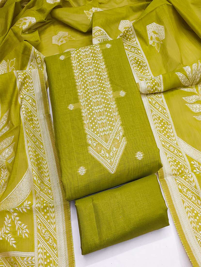Women Self Design Unstitched Suit Set - 22698800 -  Standard Image - 1