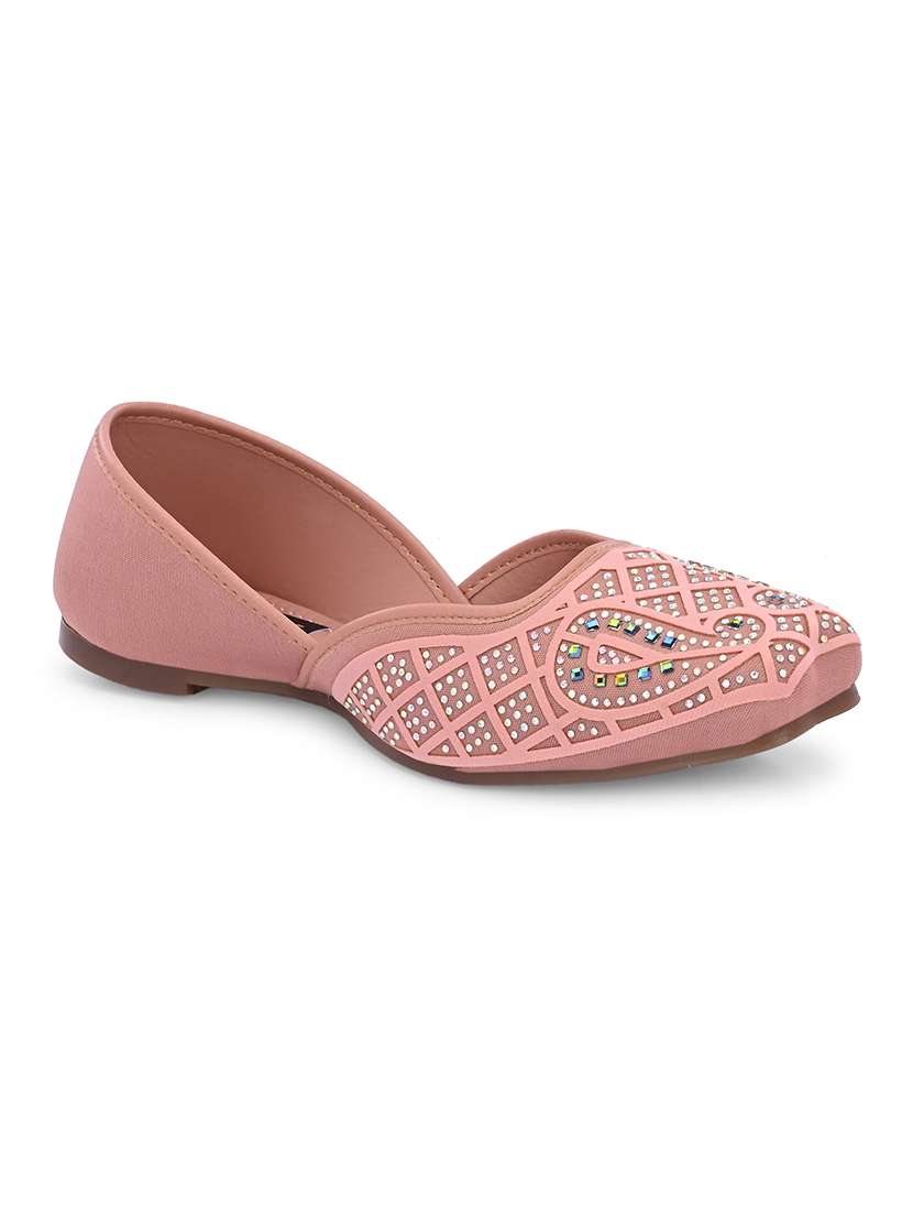 Women Embellished Slip On Jutti - 22701005 -  Standard Image - 1