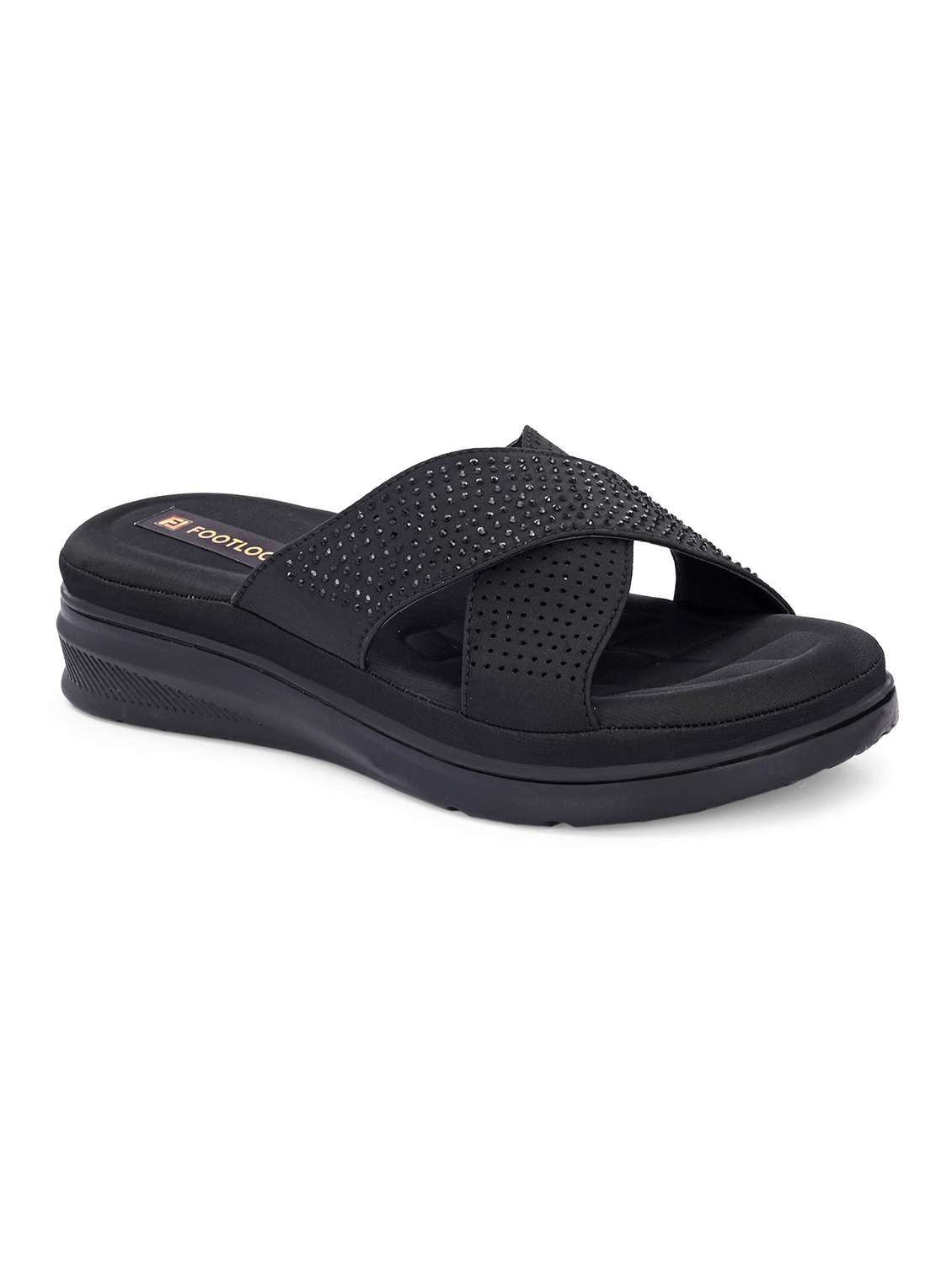 Women Embellished Slip On Wedges - 22701013 -  Standard Image - 1