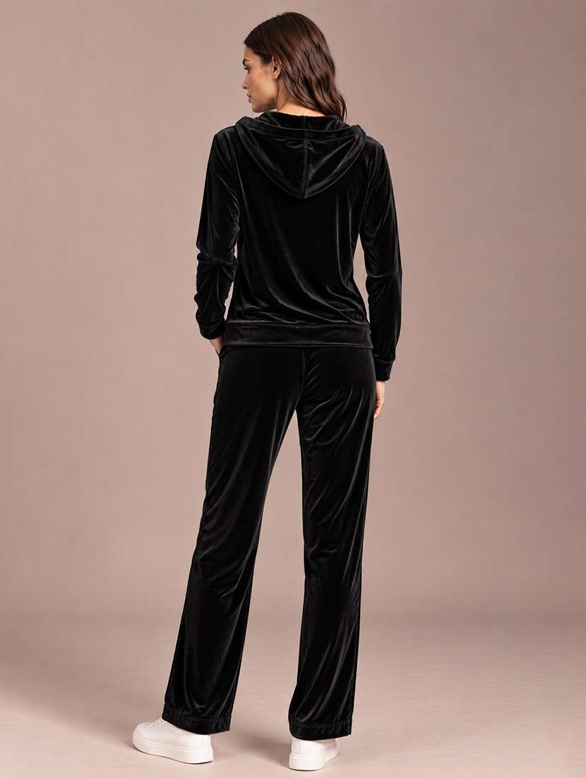 Women Solid Long Sleeves Active Wear Set - 22701442 -  Standard Image - 4