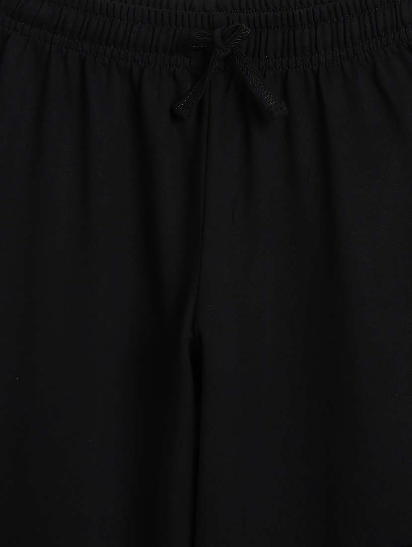 Girls Solid Mid Rise Regular Fit Cargo - 22701585 -  Standard Image - 4