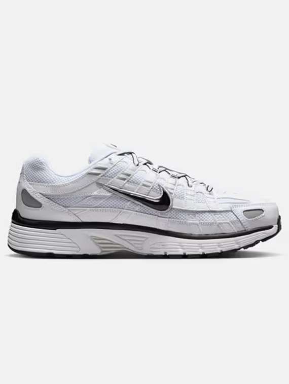 Nike P-6000 Men's White Lace Up Sneaker - 22701643 -  Standard Image - 1