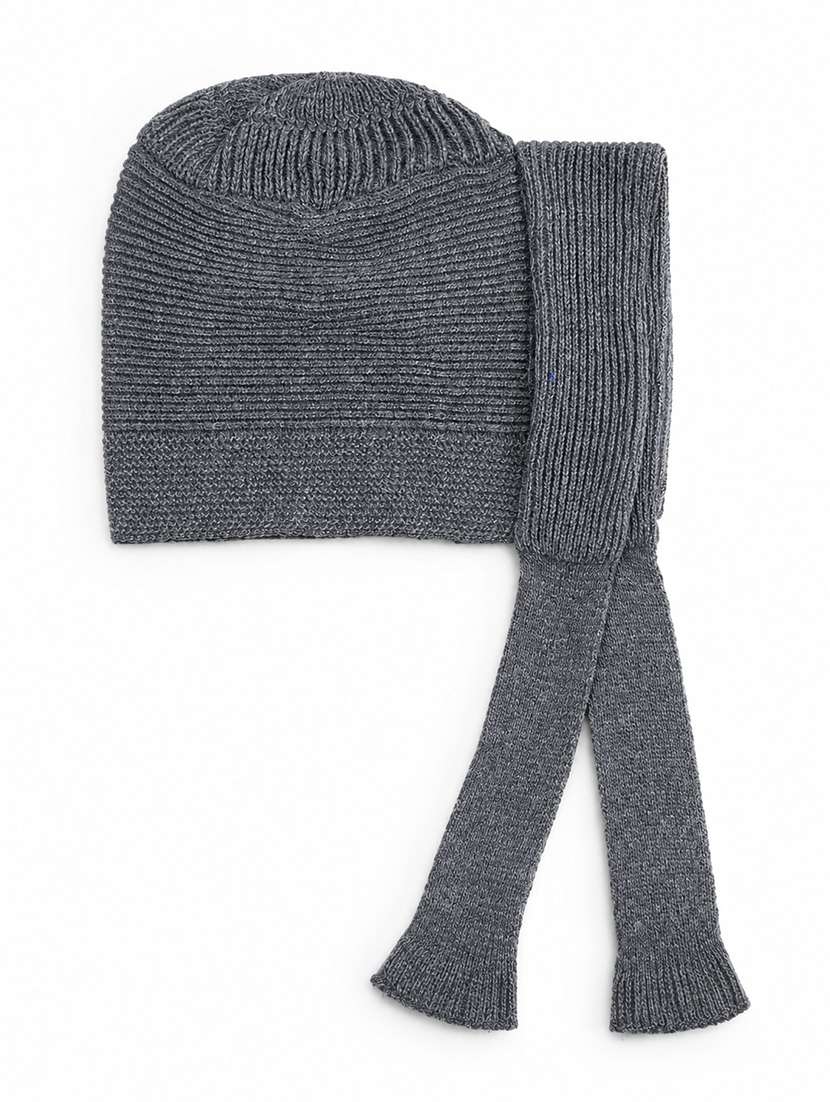Women Self Design Woollen Winter Cap - 22702011 -  Standard Image - 1