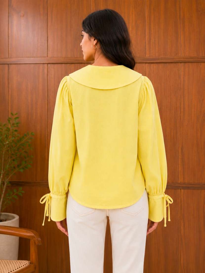 Women Solid Long Sleeves Regular Shirt - 22702487 -  Standard Image - 1