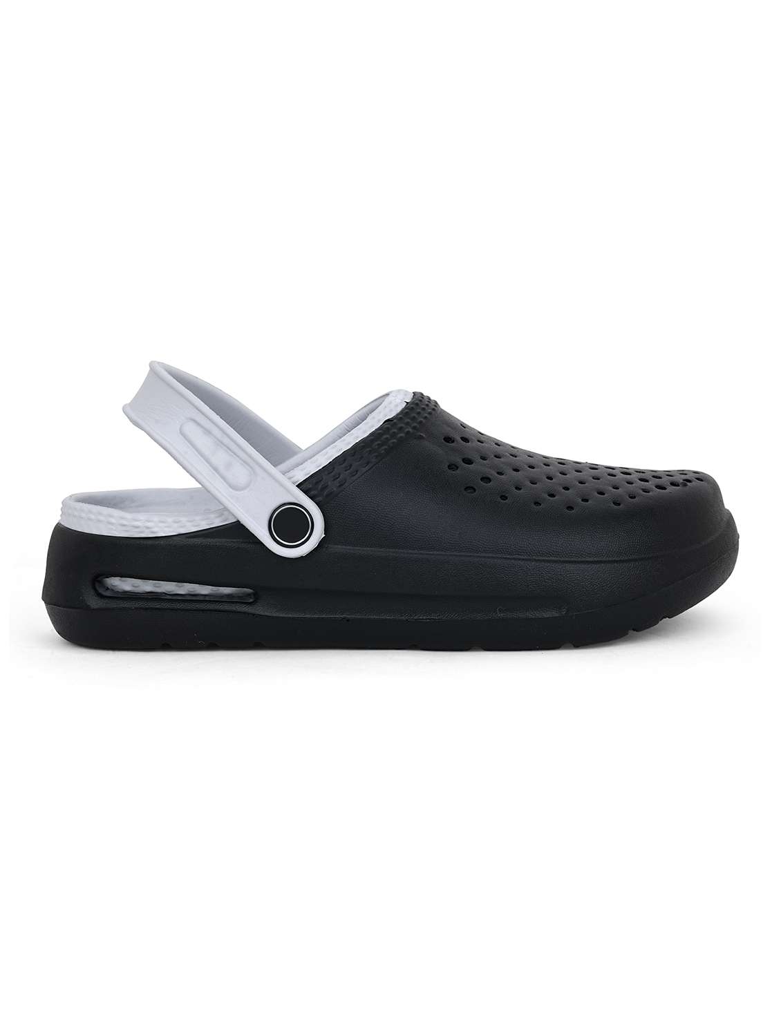 Men Black Slip On Clog - 22702933 -  Standard Image - 1
