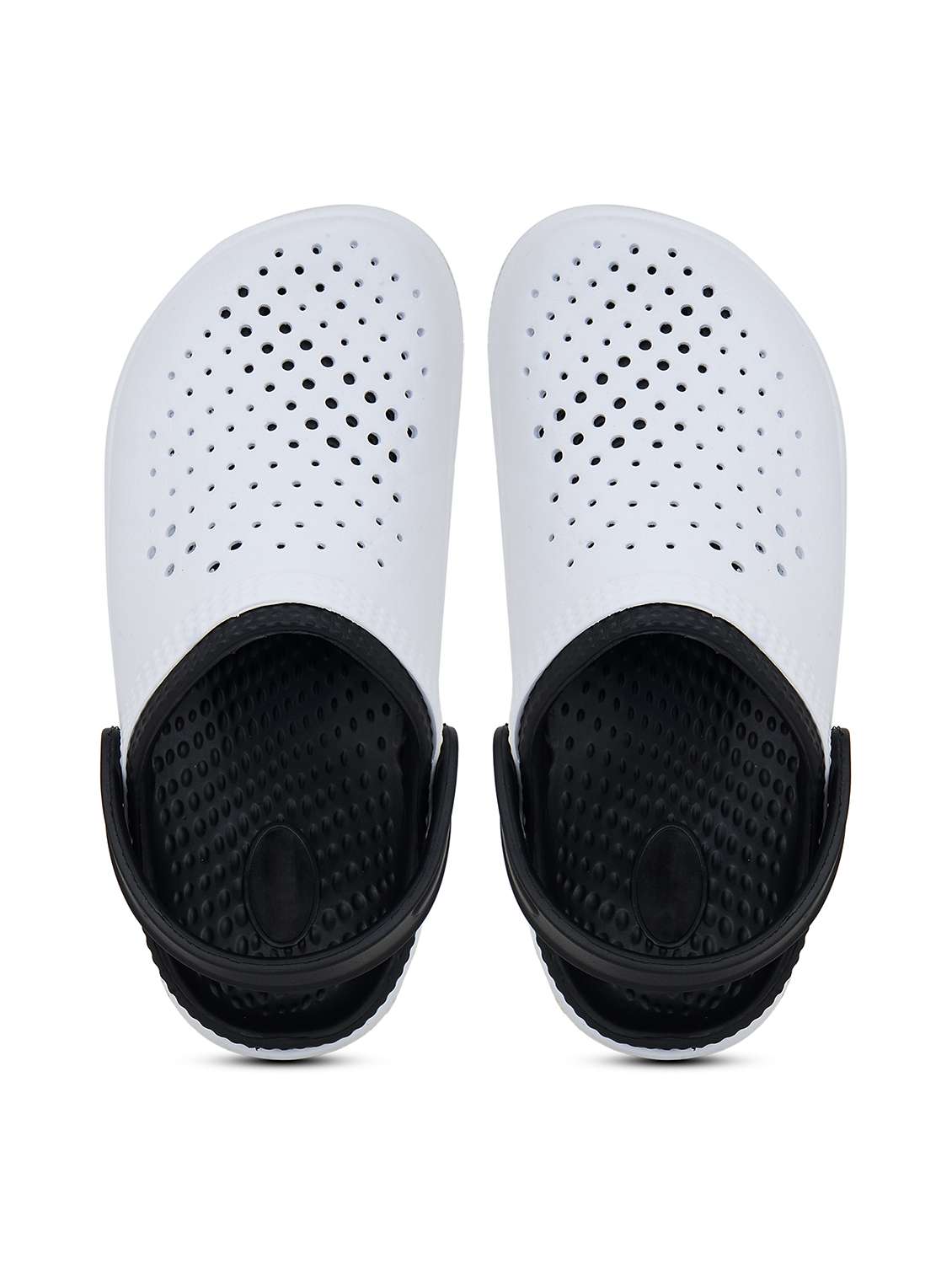 Men White Slip On Clog - 22702935 -  Standard Image - 4