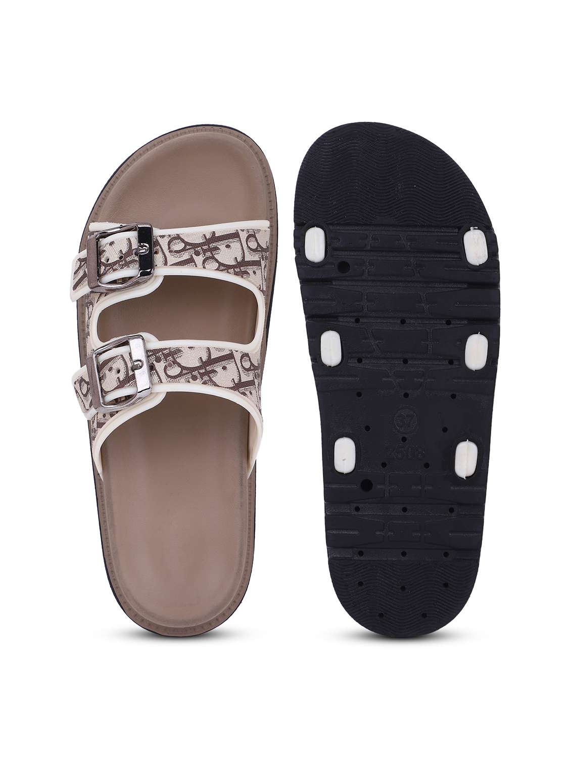 Women Printed Slip On Slides - 22702968 -  Standard Image - 4