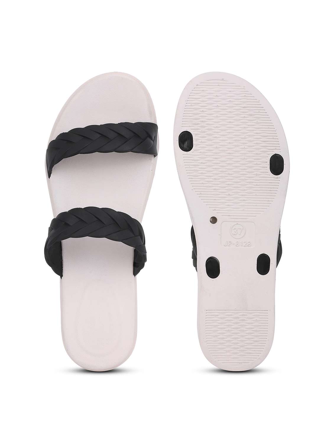 Women Textured Slip On Slides - 22702981 -  Standard Image - 4