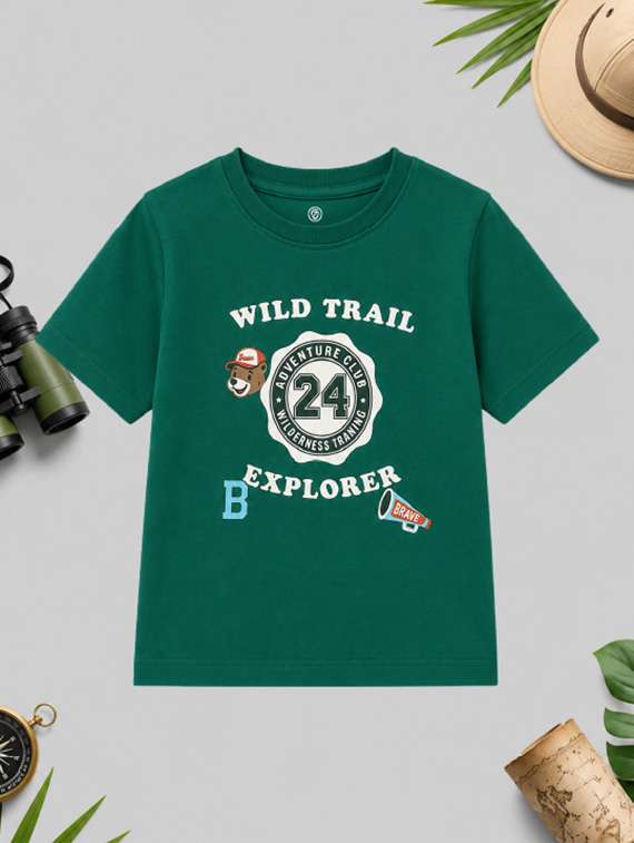 Boys Printed Short Sleeve T-shirt - 22704340 -  Standard Image - 1