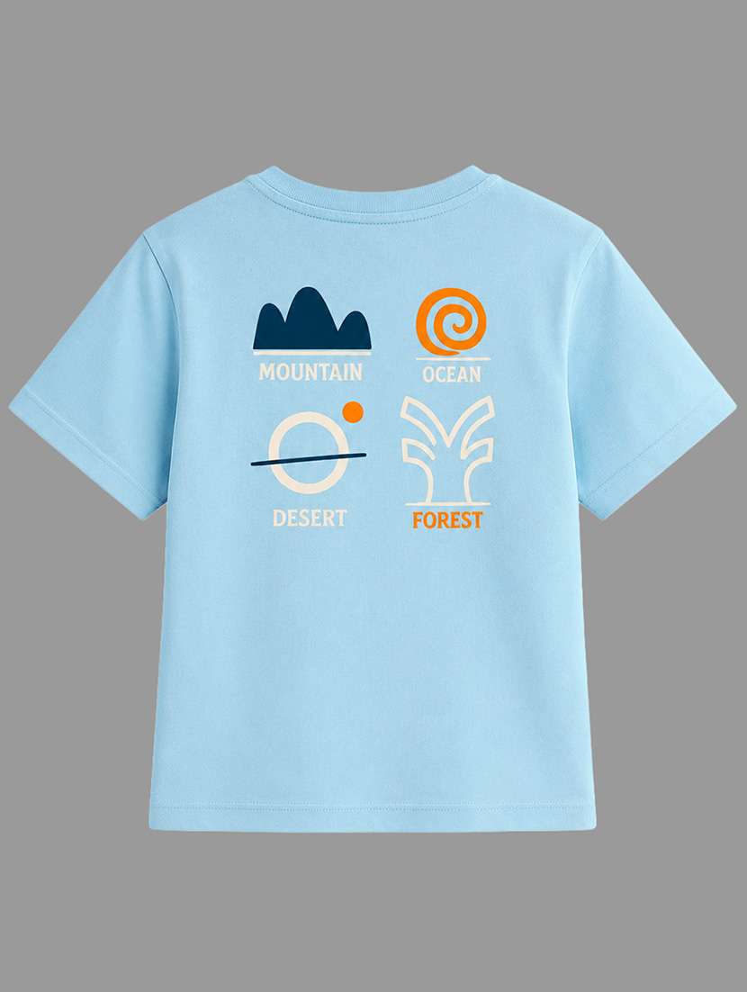 Boys Printed Short Sleeve T-shirt - 22704349 -  Standard Image - 1