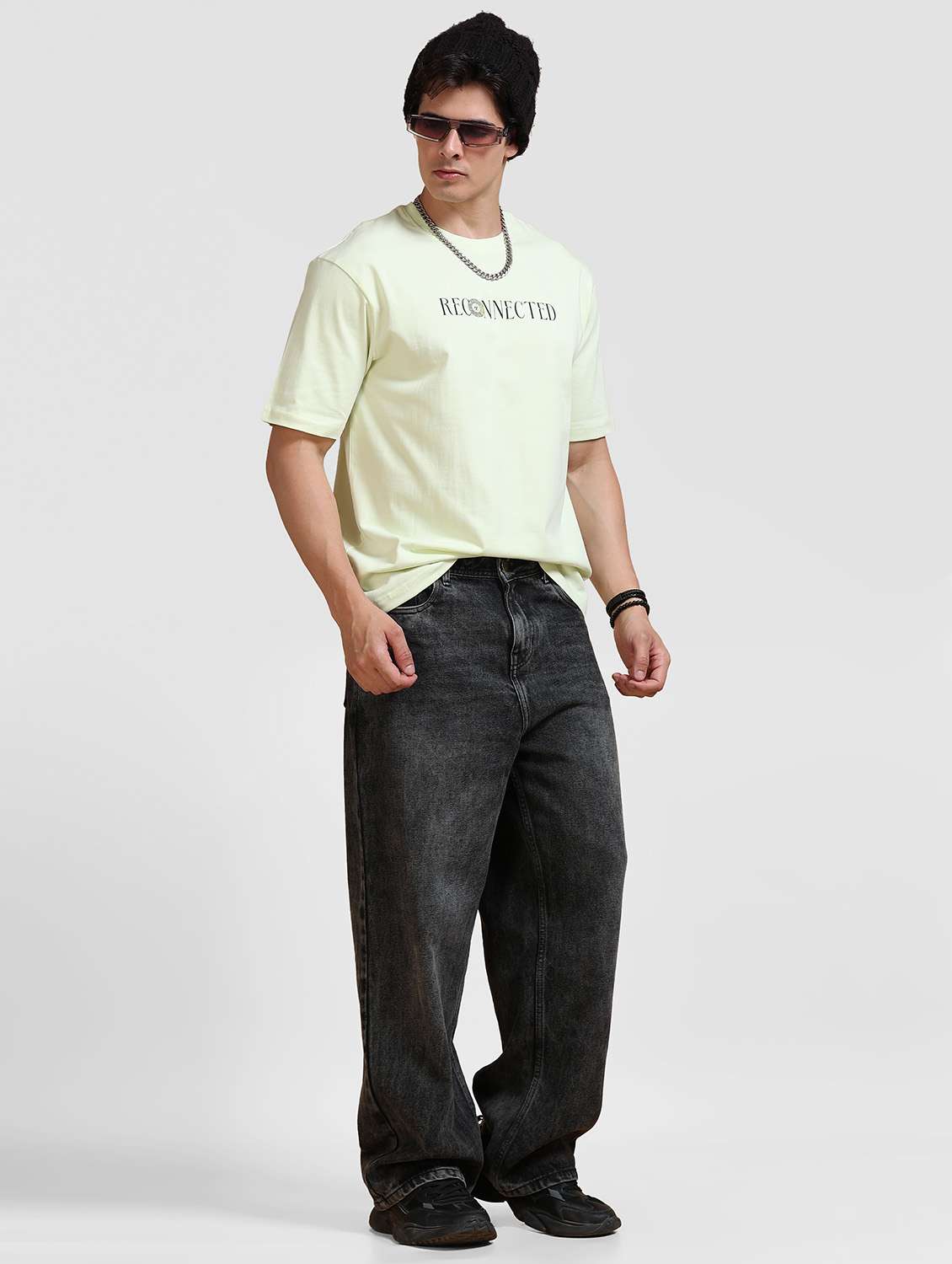 Men Printed Short Sleeve Loose Fit T-shirt - 22704359 -  Standard Image - 4
