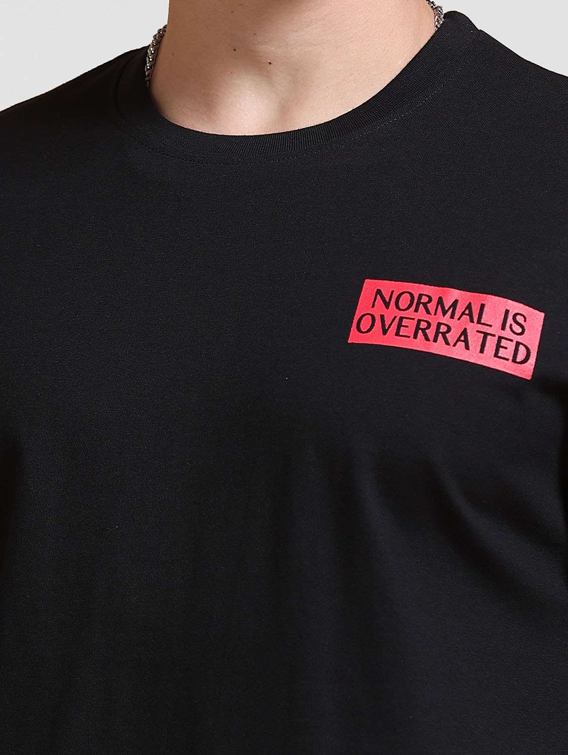 Men Printed Short Sleeve Loose Fit T-shirt - 22704360 -  Standard Image - 1