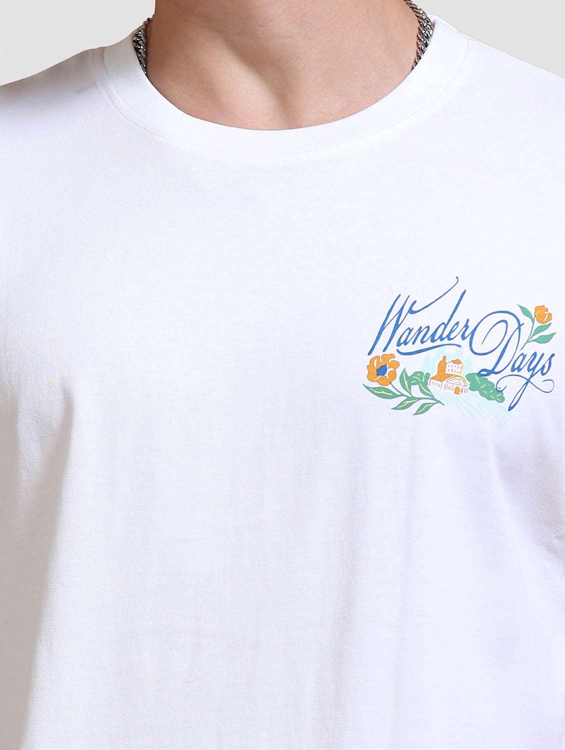 Men Printed Short Sleeve Loose Fit T-shirt - 22704364 -  Standard Image - 1