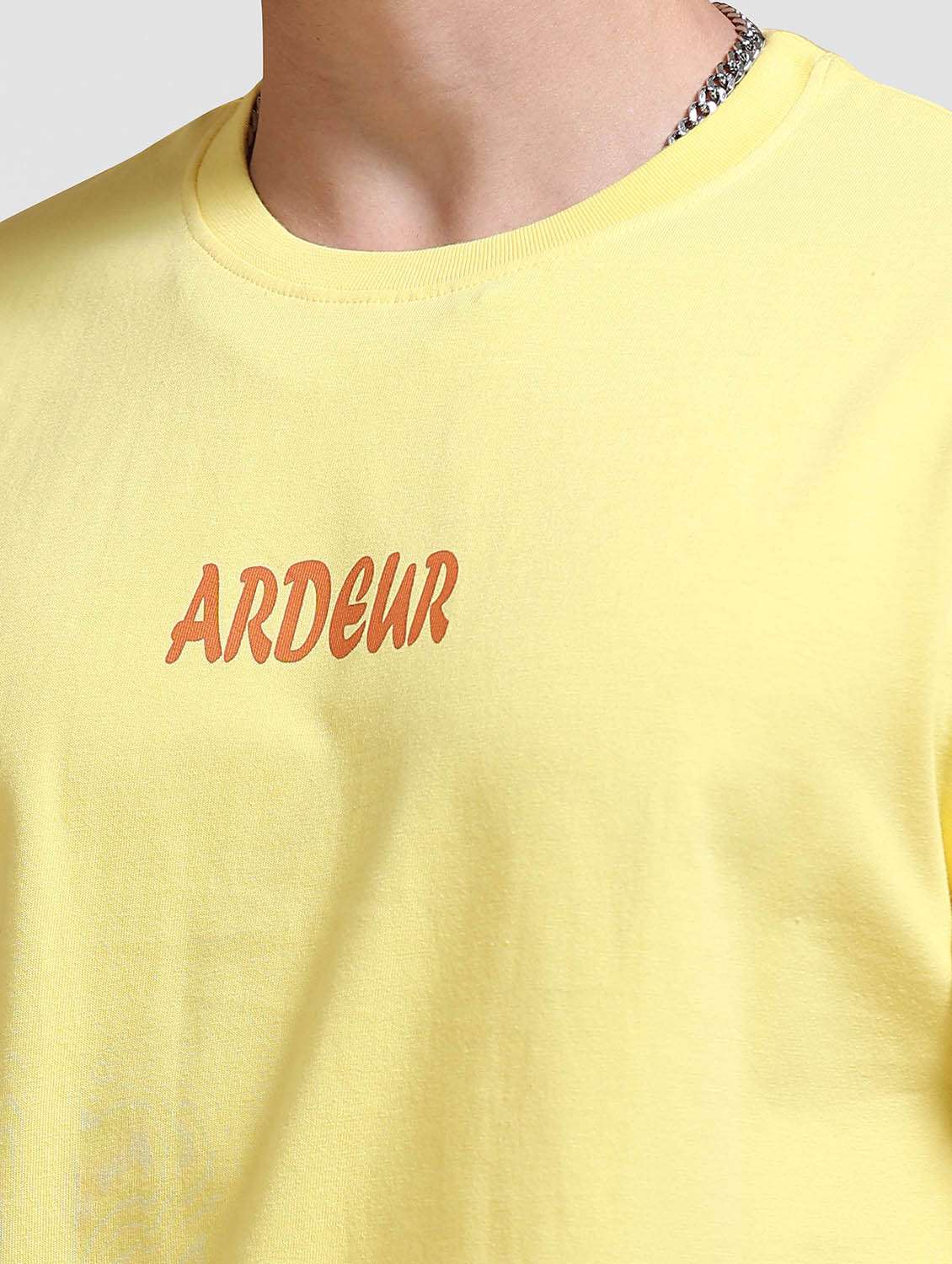 Men Printed Short Sleeve Loose Fit T-shirt - 22704379 -  Standard Image - 1
