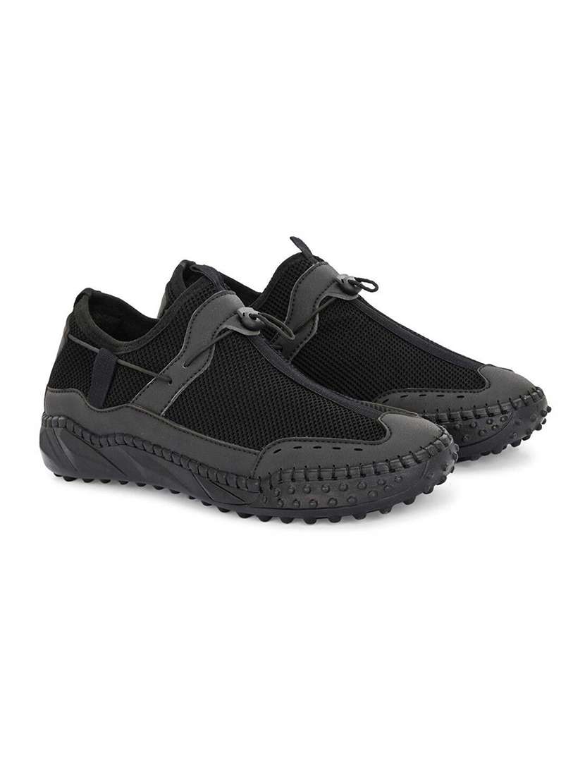 Men Textured Slip On Casual Shoes - 22706076 -  Standard Image - 1
