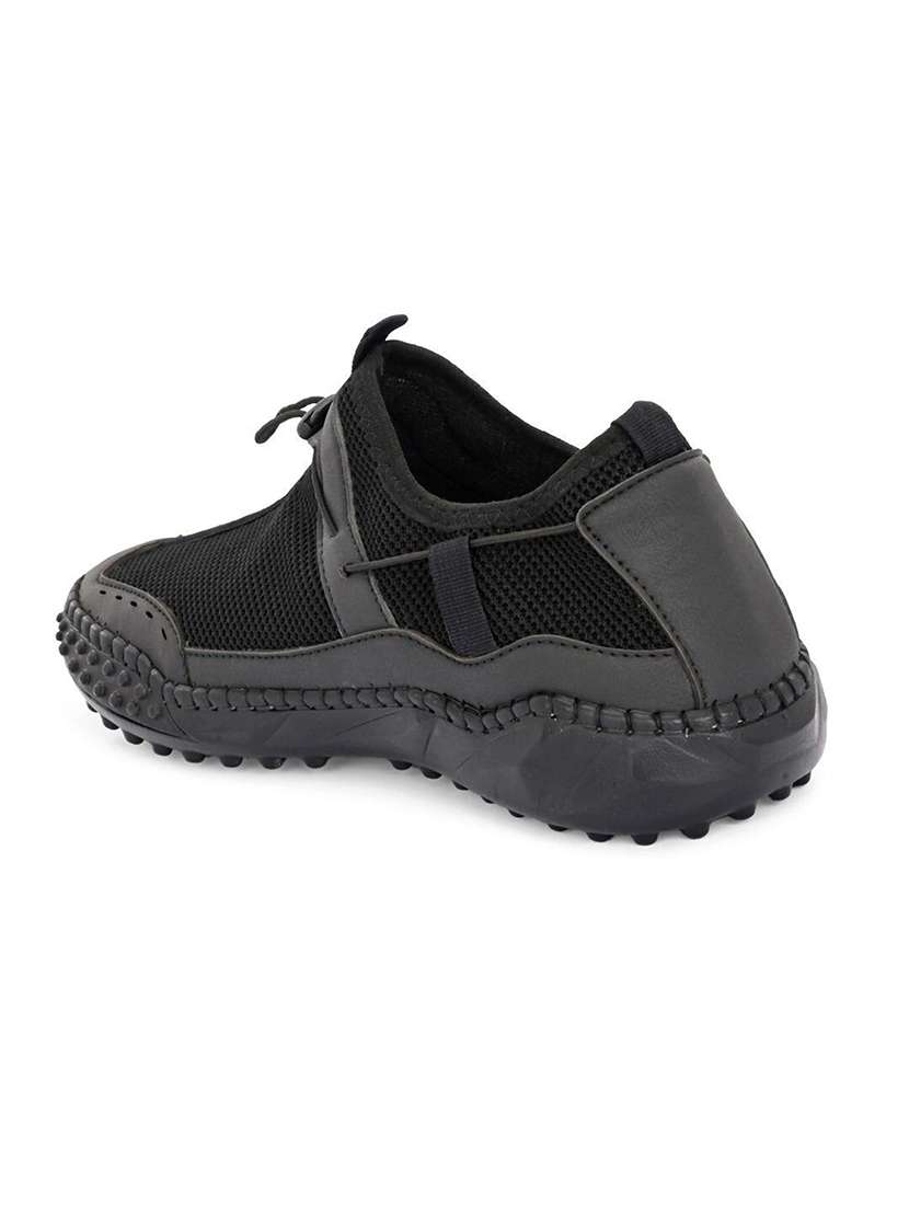 Men Textured Slip On Casual Shoes - 22706076 -  Standard Image - 4