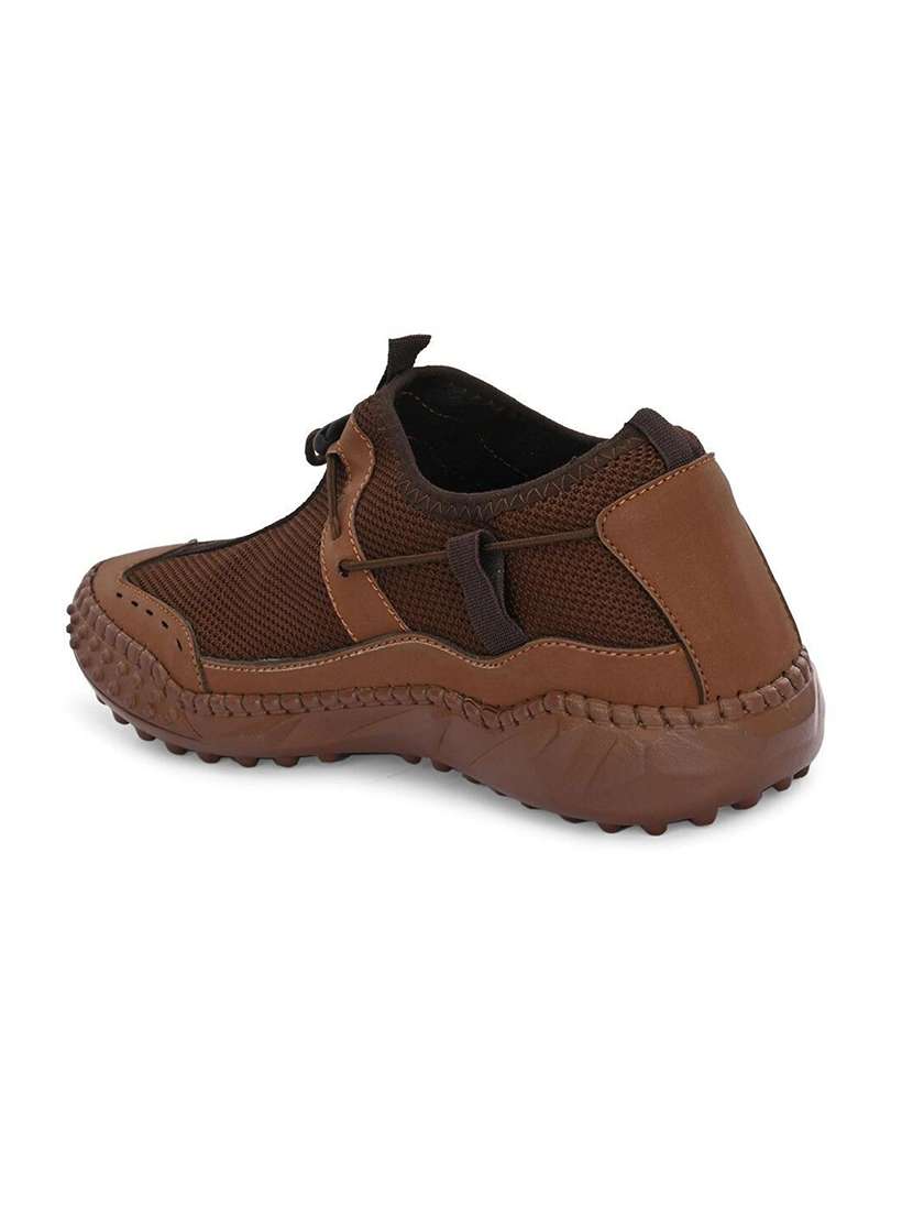 Men Textured Slip On Casual Shoes - 22706079 -  Standard Image - 4