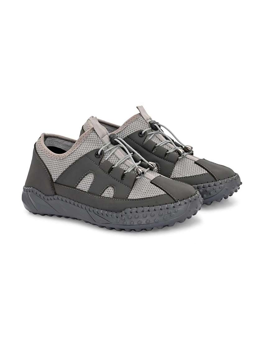 Men Textured Slip On Casual Shoes - 22706080 -  Standard Image - 1