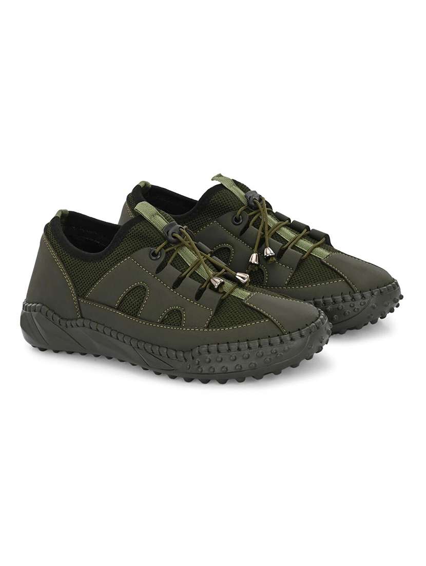 Men Textured Slip On Casual Shoes - 22706081 -  Standard Image - 1