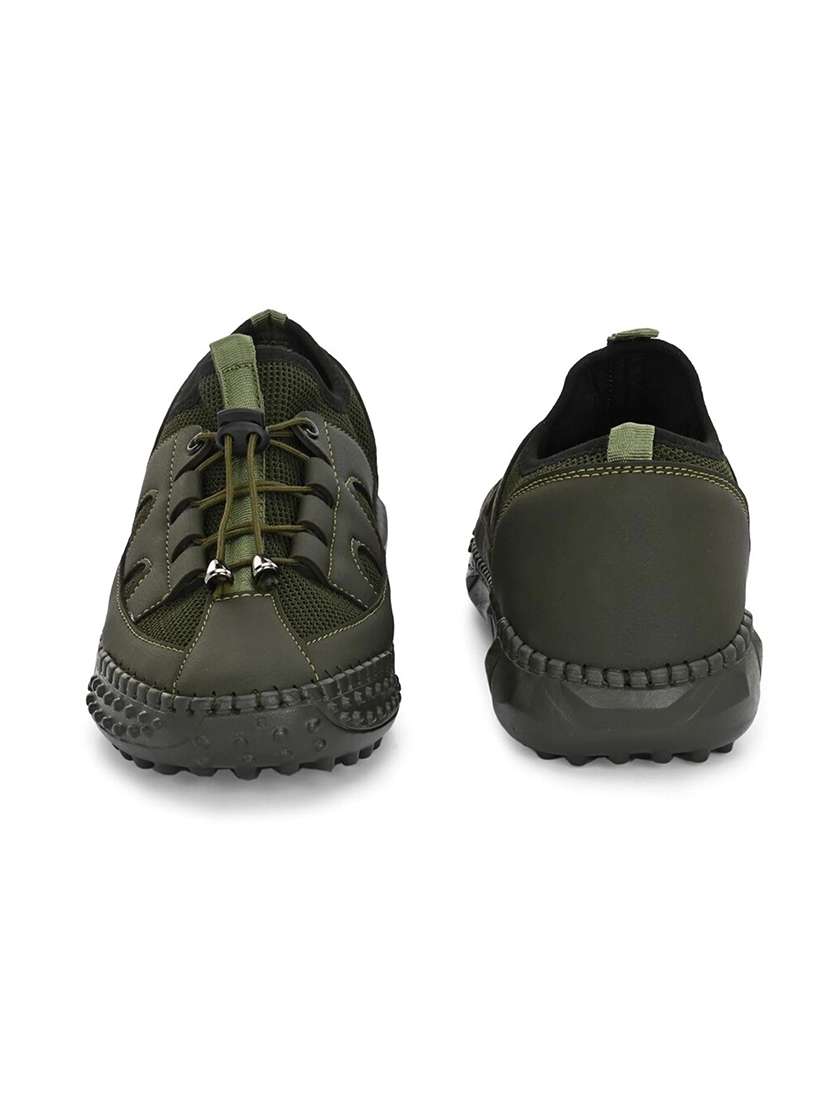 Men Textured Slip On Casual Shoes - 22706081 -  Standard Image - 4